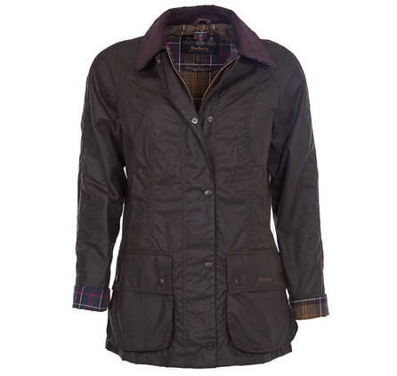 Barbour Ladies Classic Beadnell Waxed Jacket - Coffmans